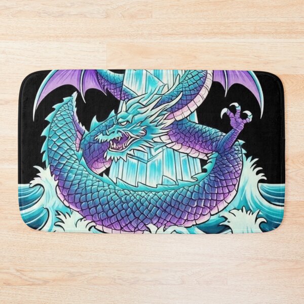 Item preview, Ukiyo-e Dragon with Glowing Crystal – Vintage Japan Print designed and sold by Vandy Fullam.