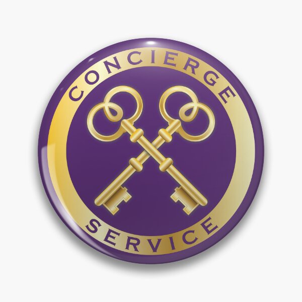 Item preview, Concierge Badge designed and sold by Yorkshiredesign.