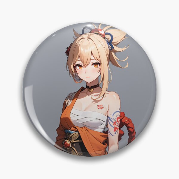 Item preview, Yoimiya #4 (Genshin Impact) Fanart designed and sold by iloveanimechibi.