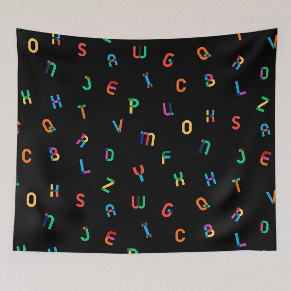 Item preview, Colorful Alphabet  designed and sold by Hello-Cuties.
