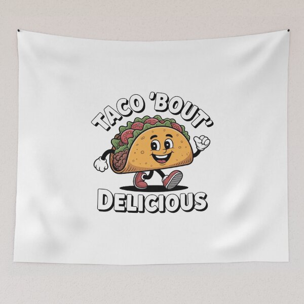 Item preview, Taco 'Bout Delicious – Smiling Taco with Red Shoes & Salsa Moves designed and sold by teevoxx.