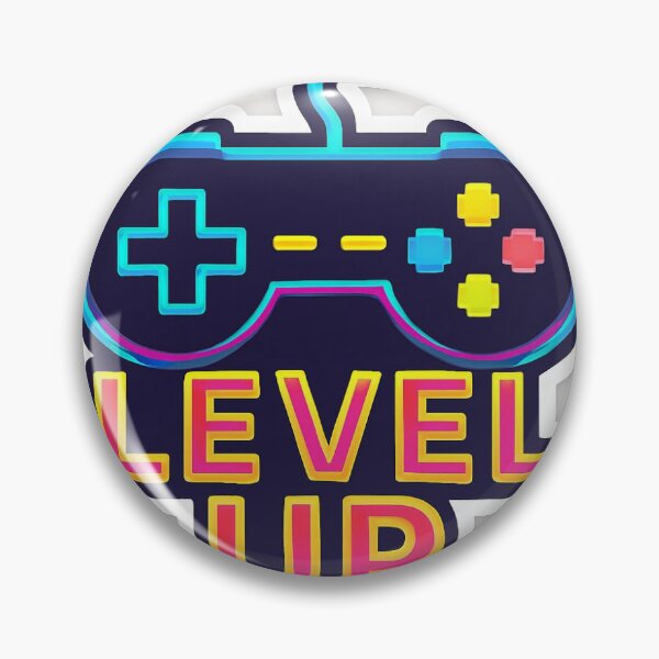 Item preview, Level Up Gaming Sticker – Retro Arcade, Gamer Gift, Video Game Aesthetic designed and sold by ToddDeye.