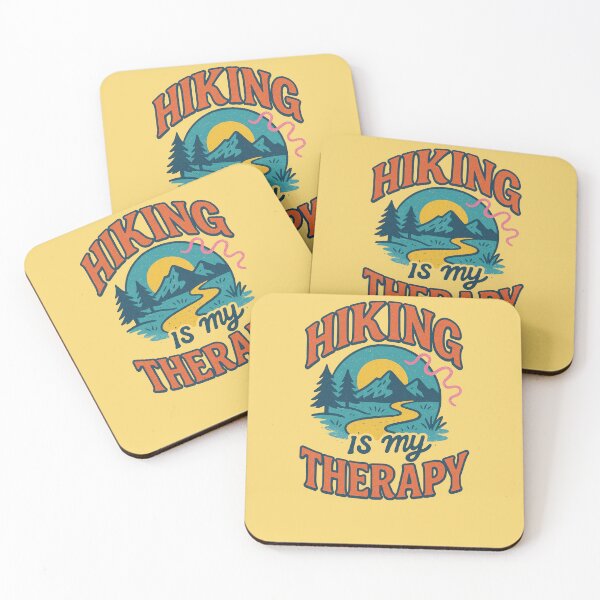 Item preview, Hiking is my Therapy designed and sold by FrictionMaxxing.