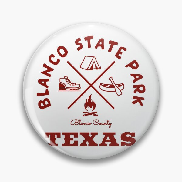 Artikelvorschau, Blanco State Park, Blanco County, Texas entworfen und verkauft von Wanderful-roads.