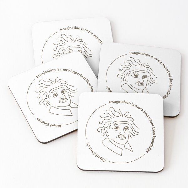 Item preview, Albert Einstein Minimalist Line Art Portrait – Genius Physics Icon designed and sold by Aniafotkam.