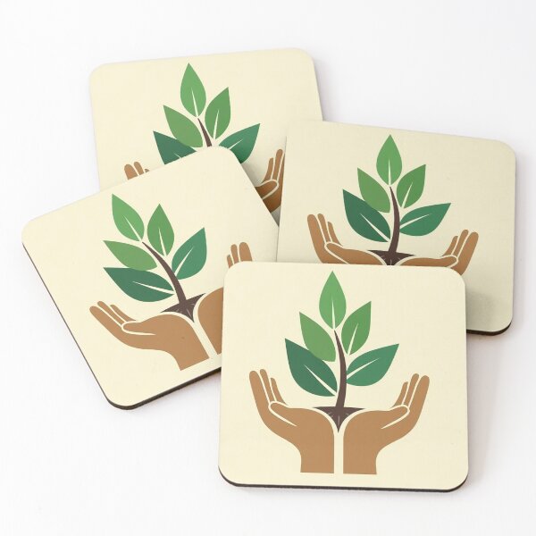 Item preview,  Eco Awareness Shirt – Hands Protecting Nature Earth Day Tee designed and sold by Mythic Tide.