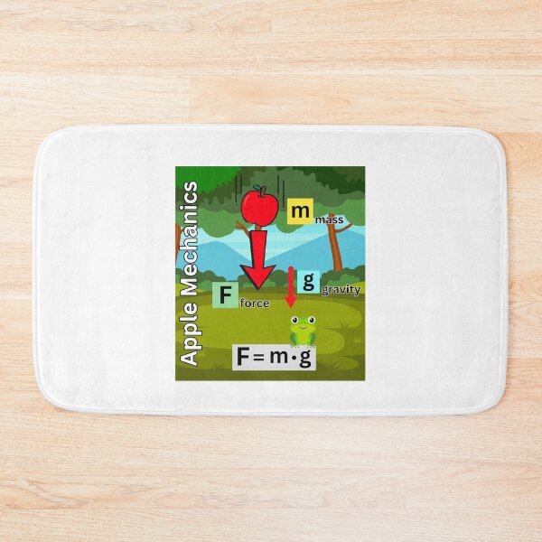 Item preview, Elementary Newtonian Apple Mechanics in Physics. designed and sold by MPC-Mince-Pies.