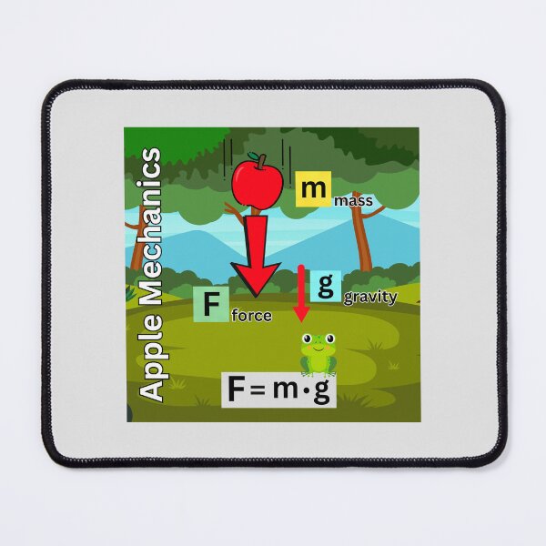 Item preview, Elementary Newtonian Apple Mechanics in Physics. designed and sold by MPC-Mince-Pies.