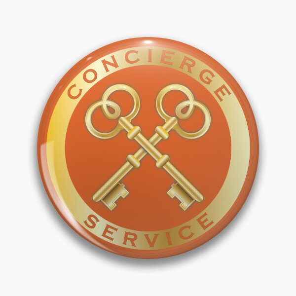 Item preview, Concierge Badge designed and sold by Yorkshiredesign.