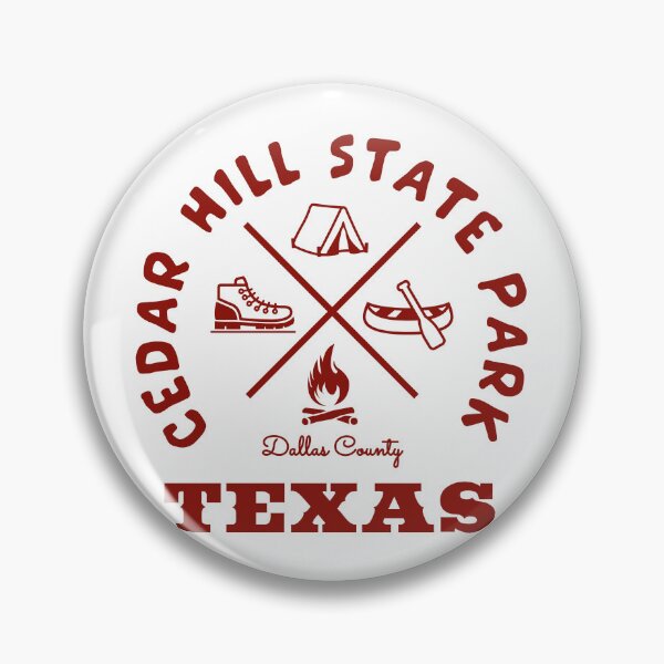 Item preview, Cedar Hill State Park, Dallas County, Texas designed and sold by Wanderful-roads.
