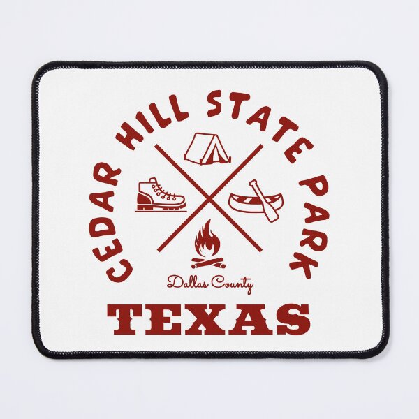 Item preview, Cedar Hill State Park, Dallas County, Texas designed and sold by Wanderful-roads.