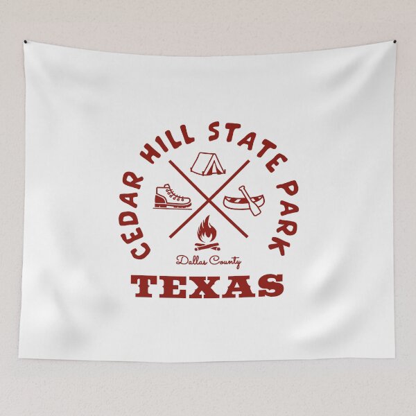 Item preview, Cedar Hill State Park, Dallas County, Texas designed and sold by Wanderful-roads.