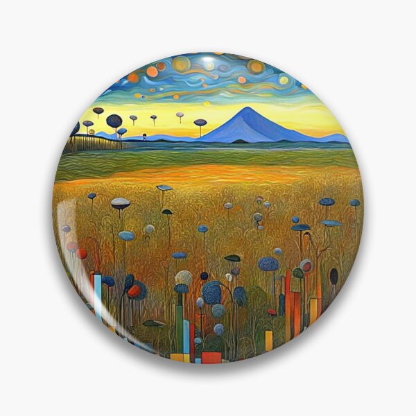 Item preview, Grassy meadows at sunset 6 designed and sold by George Hutton Hunter.
