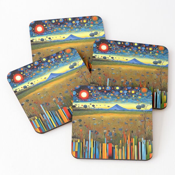 Item preview, Grassy meadows at sunset 6 designed and sold by George Hutton Hunter.