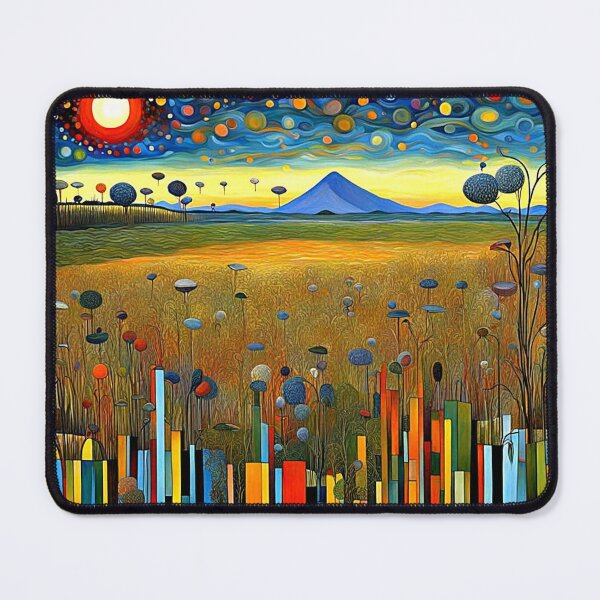 Item preview, Grassy meadows at sunset 6 designed and sold by George Hutton Hunter.