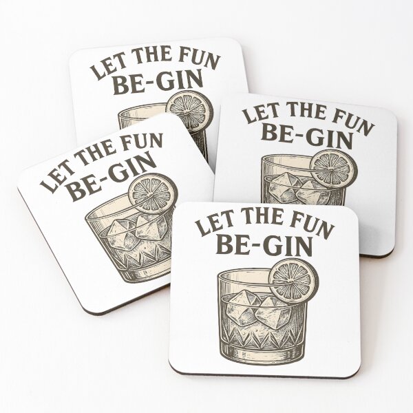 Item preview, Let the Fun Be Gin designed and sold by ManateeMerchy.