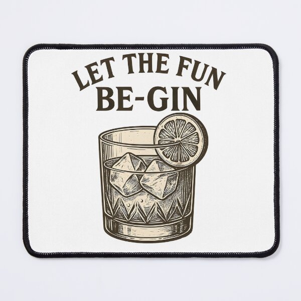 Item preview, Let the Fun Be Gin designed and sold by ManateeMerchy.