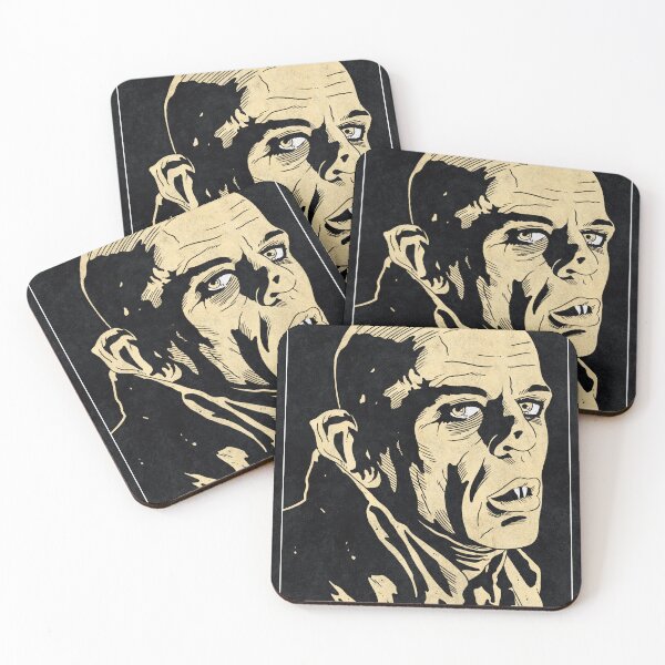 Item preview, COUNT DRACULA - Nosferatu the Vampyre  (Monochrome) designed and sold by FamousWeirdosRB.