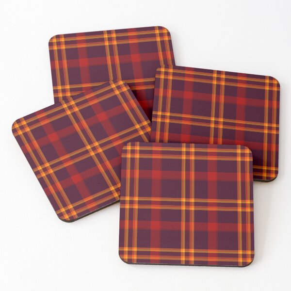 Item preview, Faux Tartan Red with Orange Pattern designed and sold by Auxifur.