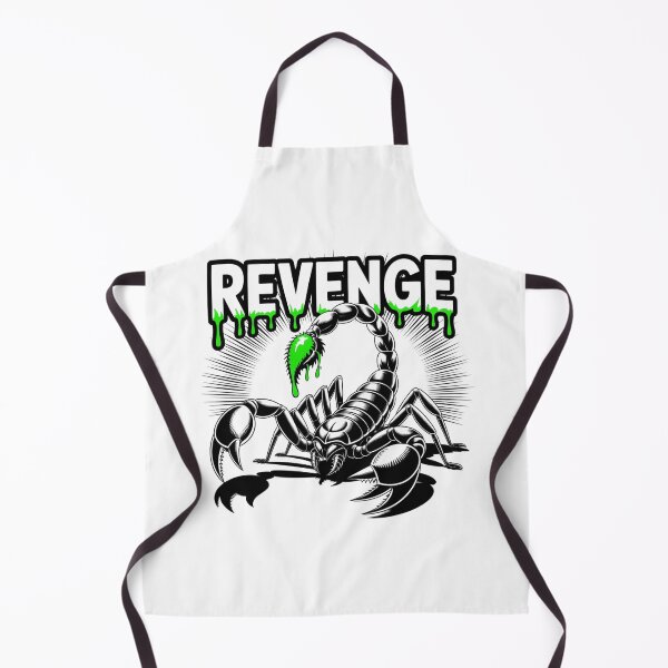 Item preview, Revenge – Stylized Scorpion with Toxic Green Venom & Bold Typography designed and sold by teevoxx.