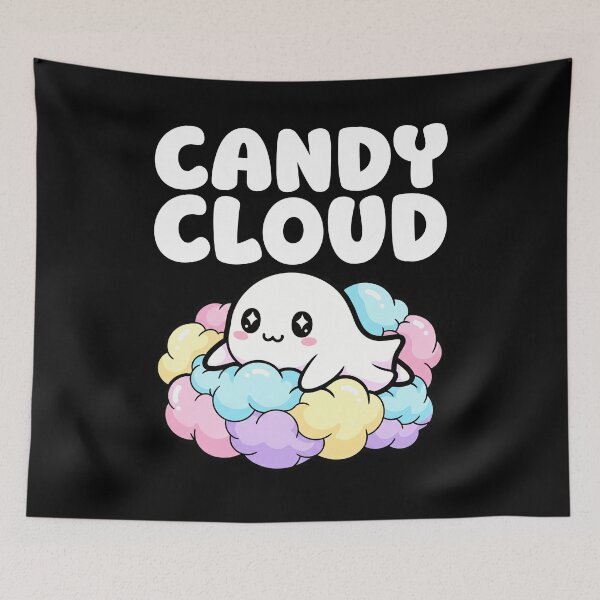 Item preview, CANDY CLOUD - GHOST HALLOWEEN designed and sold by KEF Custom.