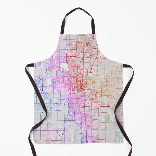 Item preview, Oklahoma City Map of USA - Colorful designed and sold by deMAP.