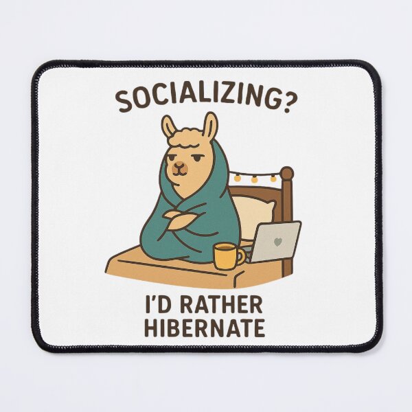 Item preview, Introvert Llama Life designed and sold by Print_Drip.