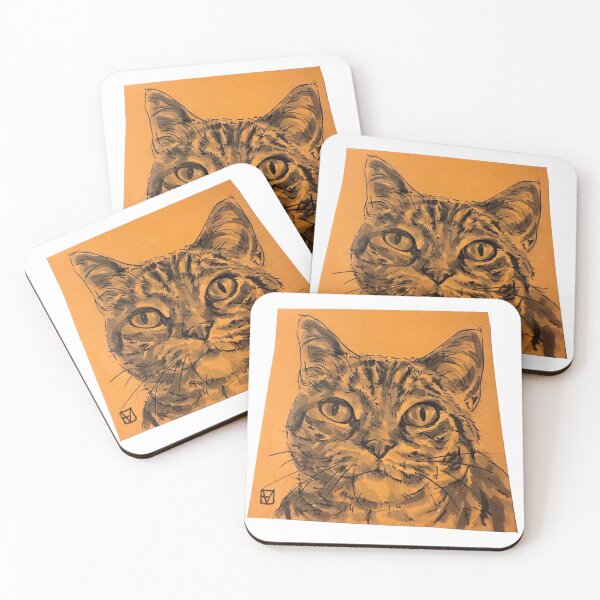 Item preview, Copy of Cat a Day Doodle - Day 26 designed and sold by Paintbrushbetty.