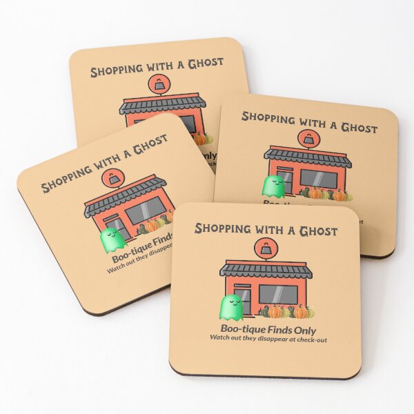 Item preview, Shopping with a Ghost — They Always Disappear at Checkout designed and sold by Novel Works Studio.