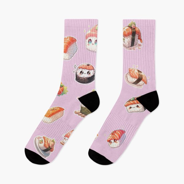 Item preview, Kawaii Sushi Manga Anime – Cute Chibi Japanese Food designed and sold by Sugar Wisdom .