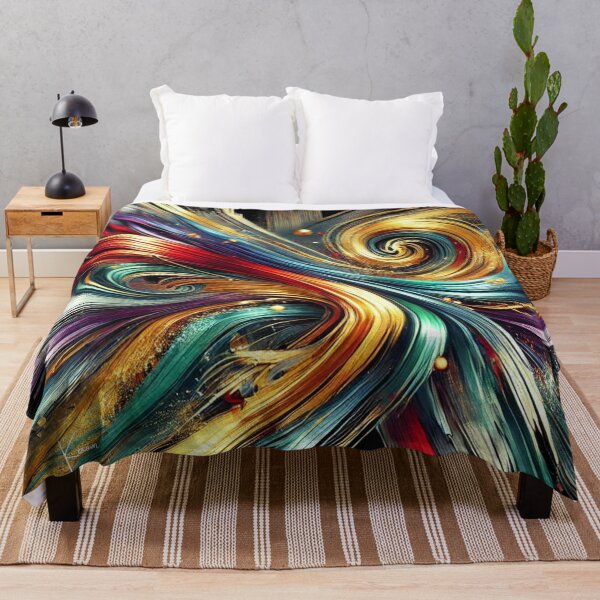 Item preview, “Golden Color Explosion – Dynamic Vortex in Zen Aesthetics” designed and sold by Zenlines by Ralf Gradl.