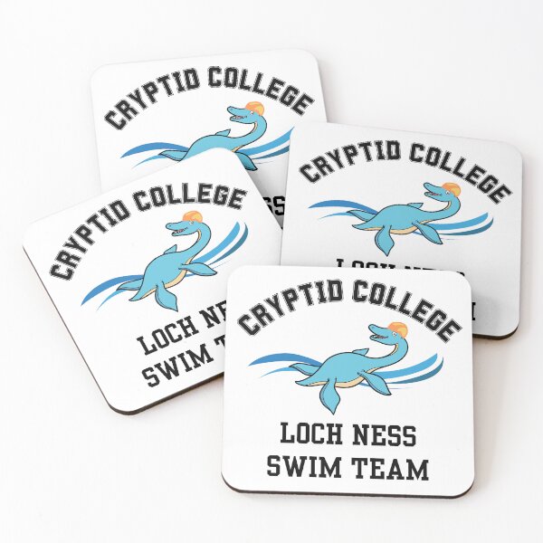 Item preview, Cryptid College Loch Ness Swim Team designed and sold by Kindred & Thistle.