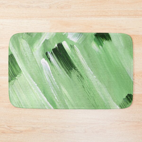 Item preview, Strokes 21 | Green Acrylic Abstract Painting designed and sold by Menega  Sabidussi.