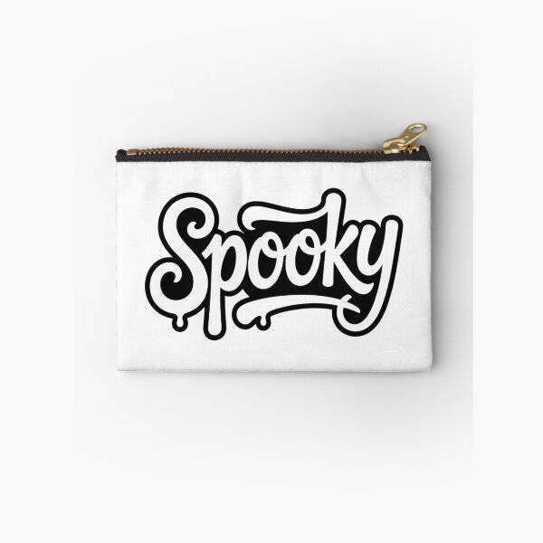 Item preview, Spooky – Bold Cursive Wordmark with Dripping Details designed and sold by teevoxx.