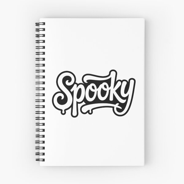 Item preview, Spooky – Bold Cursive Wordmark with Dripping Details designed and sold by teevoxx.