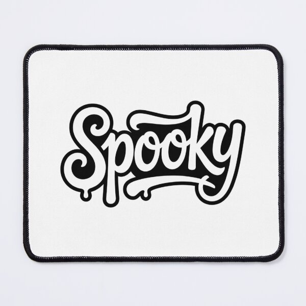 Item preview, Spooky – Bold Cursive Wordmark with Dripping Details designed and sold by teevoxx.