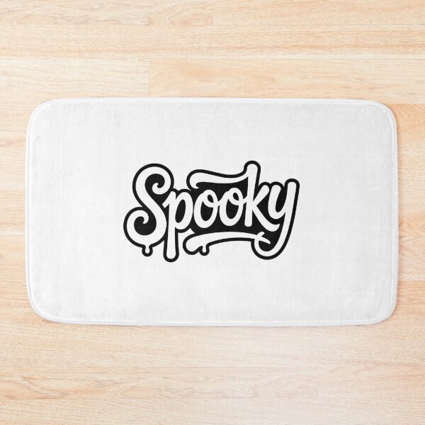 Item preview, Spooky – Bold Cursive Wordmark with Dripping Details designed and sold by teevoxx.