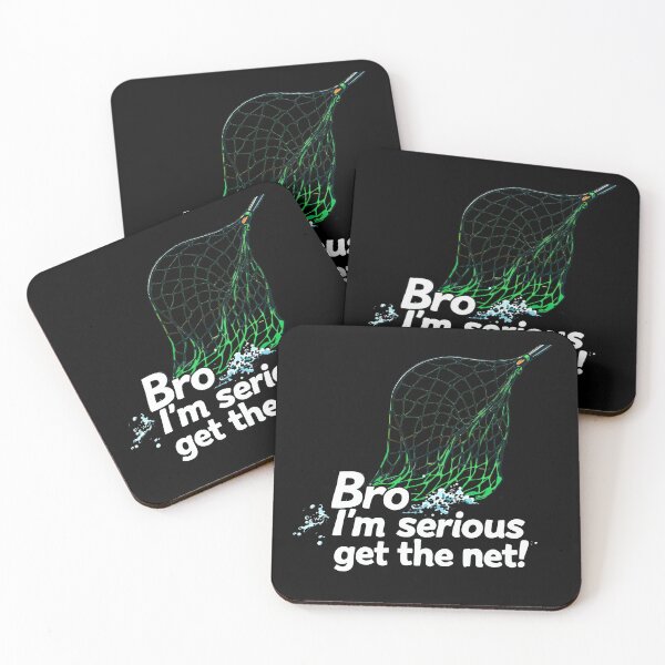 Item preview, Bro, Get the Net! – Hilarious Fishing Vibes designed and sold by SaltyLinesOut.