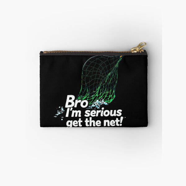 Item preview, Bro, Get the Net! – Hilarious Fishing Vibes designed and sold by SaltyLinesOut.