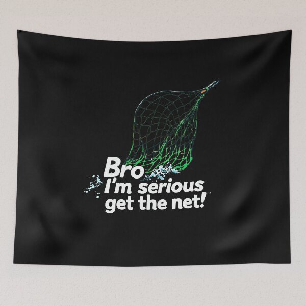 Item preview, Bro, Get the Net! – Hilarious Fishing Vibes designed and sold by SaltyLinesOut.
