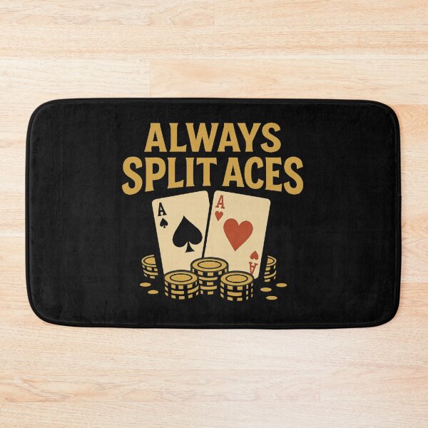 Item preview, Always Split Aces  designed and sold by JapplesBrewer.