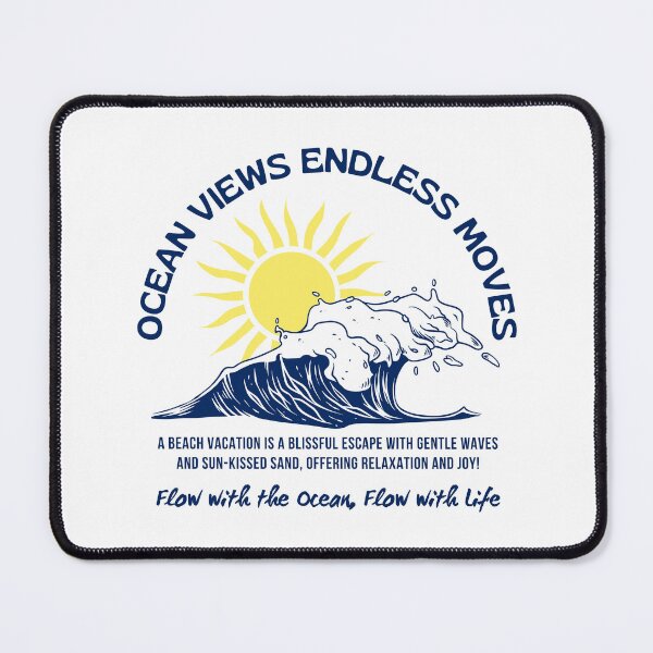 Item preview, Ocean views endless moves - Flow with the ocean, flow with life designed and sold by eMKa82.