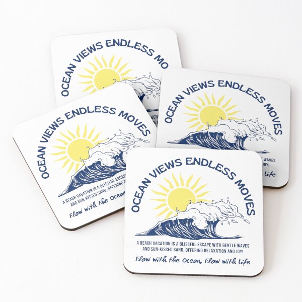 Item preview, Ocean views endless moves - Flow with the ocean, flow with life designed and sold by eMKa82.