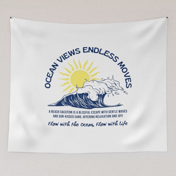 Item preview, Ocean views endless moves - Flow with the ocean, flow with life designed and sold by eMKa82.