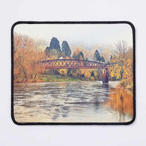 Item preview, Iron Bridge, Monmouth, in Autumn designed and sold by Pinkgnomie.