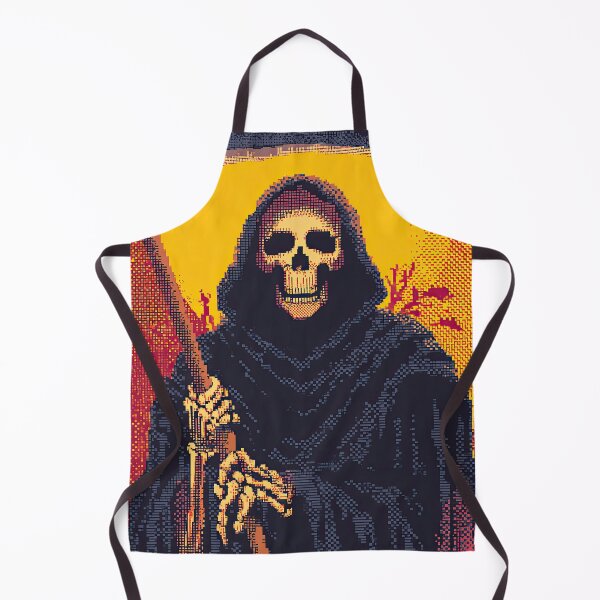 Item preview, Confronting the Pixel Art Reaper designed and sold by Piotrek0001.
