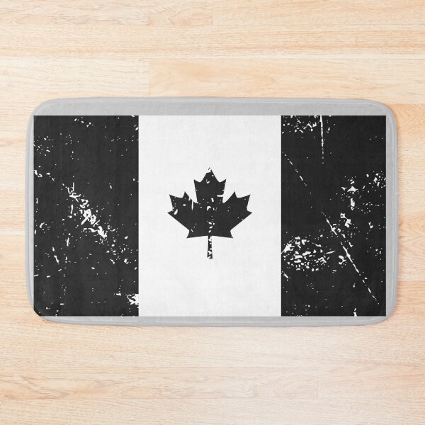 Item preview, Black-and-White-Canada-Flag designed and sold by Starstacks.