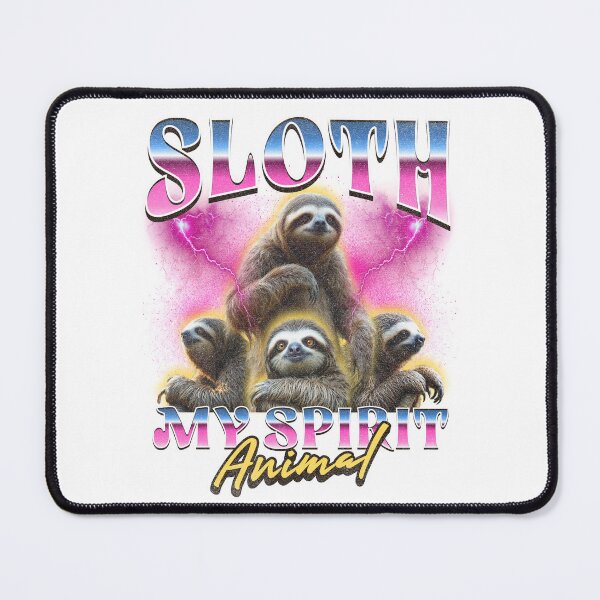 Item preview, Sloth My Spirit Animal – Funny Lazy Vibes T-Shirt designed and sold by teemugcreation.