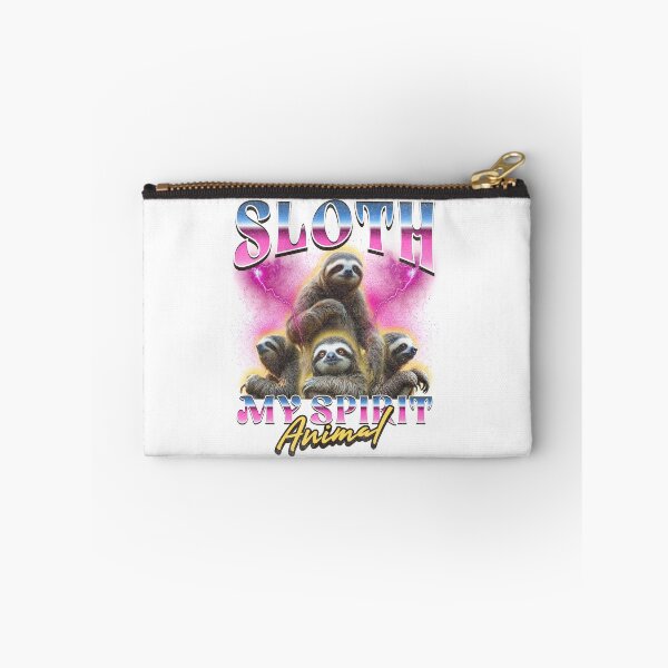 Item preview, Sloth My Spirit Animal – Funny Lazy Vibes T-Shirt designed and sold by teemugcreation.