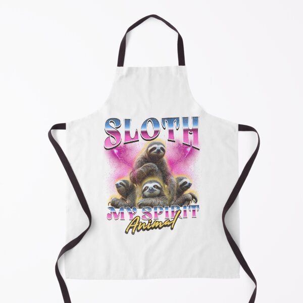 Item preview, Sloth My Spirit Animal – Funny Lazy Vibes T-Shirt designed and sold by teemugcreation.